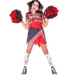 Halloween Jurk Dames Zombie Cheerleader