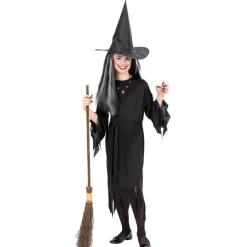 Halloween Jurk Kind Heks 2 delig