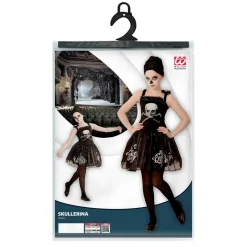 Halloween Jurk Meisje Ballerina Schedel