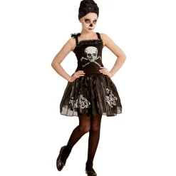 Halloween Jurk Meisje Ballerina Schedel