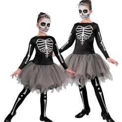 Halloween Jurk Meisje Ballerina Skelet