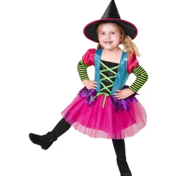 Halloween Jurk Meisje Heks 2 delig