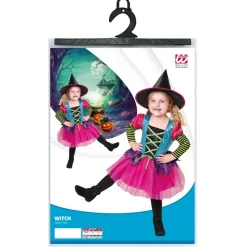 Halloween Jurk Meisje Heks 2 delig