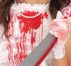 Halloween Jurk Meisje Met Bloed