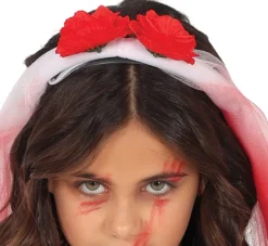Halloween Jurk Meisje Met Bloed