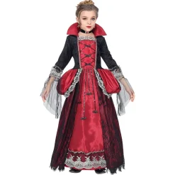 Halloween Jurk Meisje Vampier 3 delig
