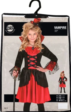 Halloween Jurk Meisje Vampier