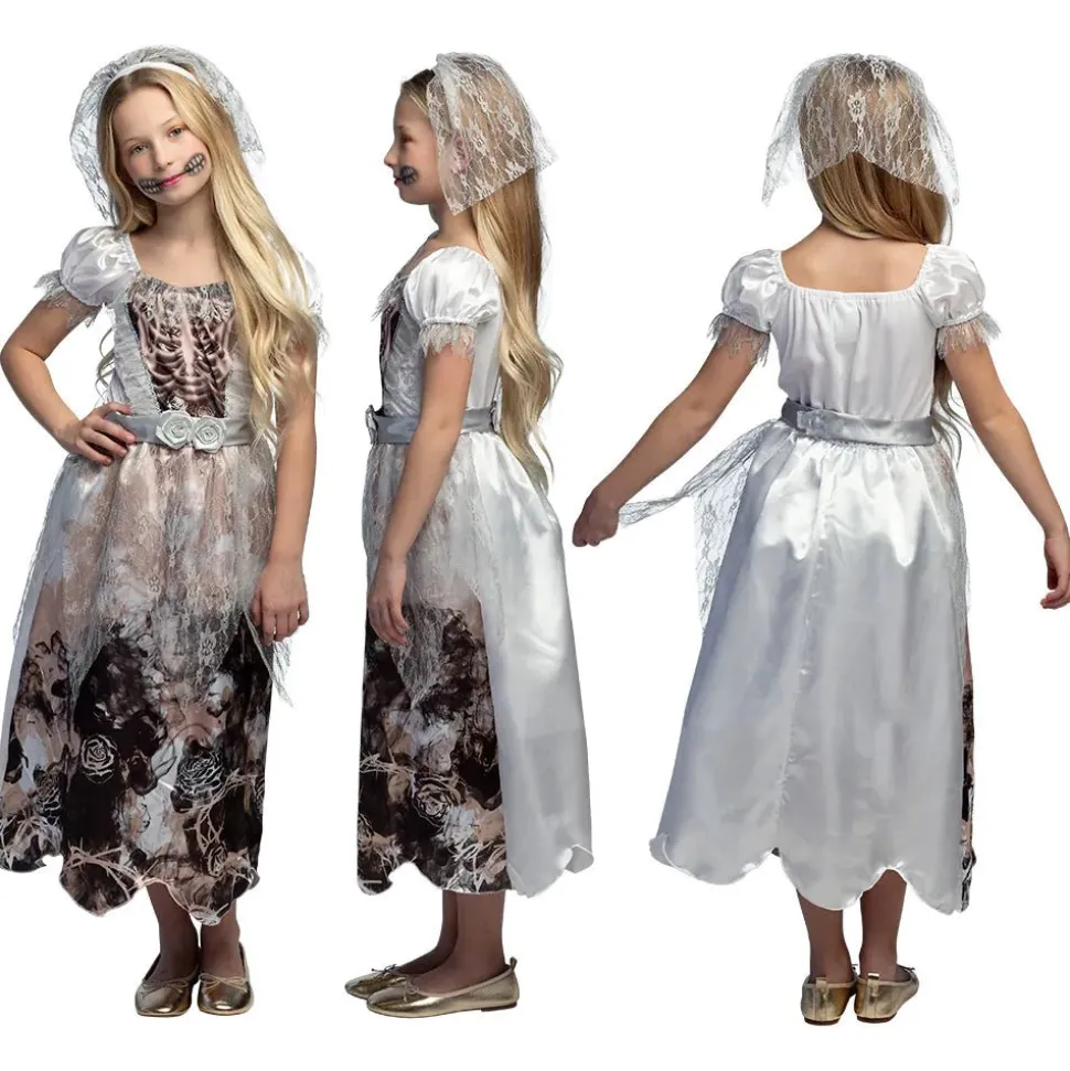 Halloween Jurk Meisje Zombie Bruid