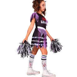 Halloween Jurk Meisje Zombie Cheerleader 5 delig