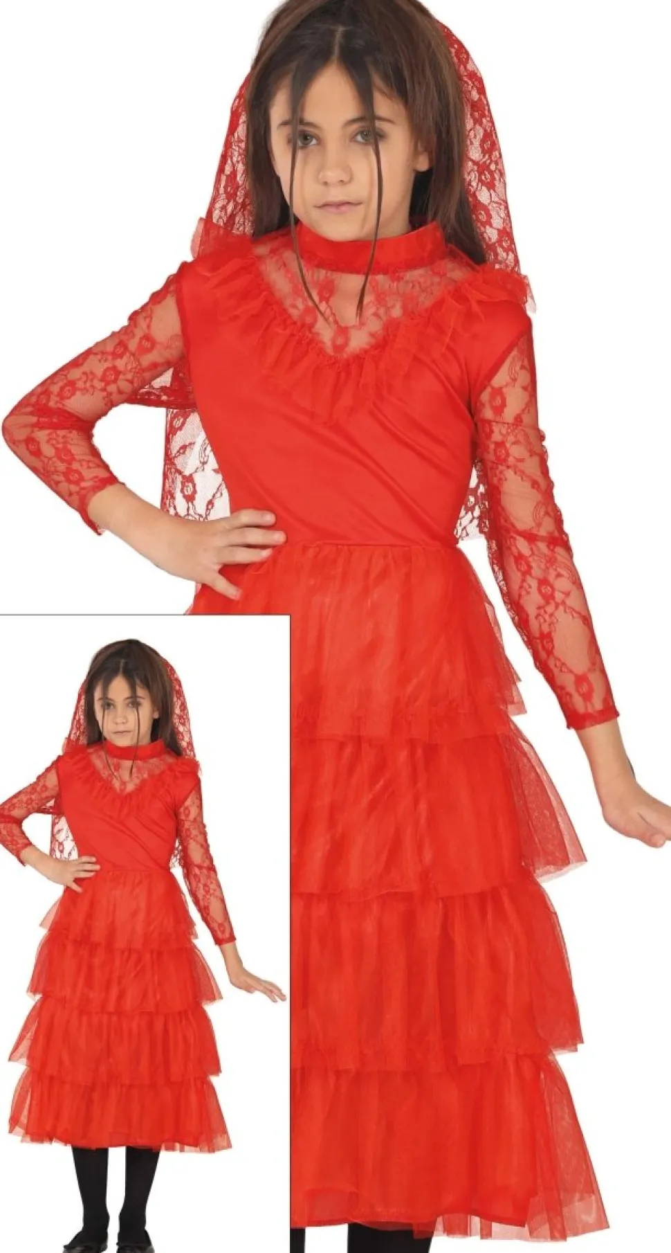 Halloween Jurk Rood Meisje