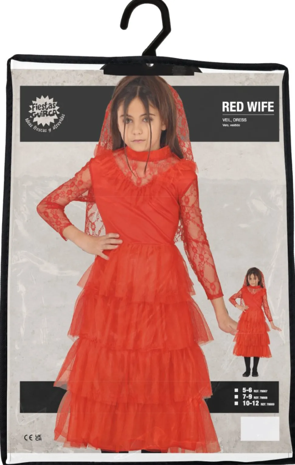Halloween Jurk Rood Meisje