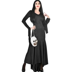 Halloween Jurk Zwart Dames Mortisia