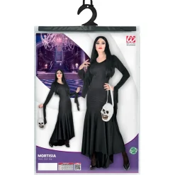 Halloween Jurk Zwart Dames Mortisia