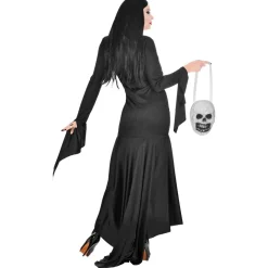 Halloween Jurk Zwart Dames Mortisia