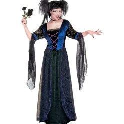 Halloween Jurk Zwart Gothic