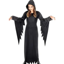 Halloween Jurk Zwart Meisje Gotisische Koningin