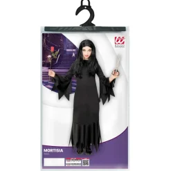 Halloween Jurk Zwart Meisje Mortisia