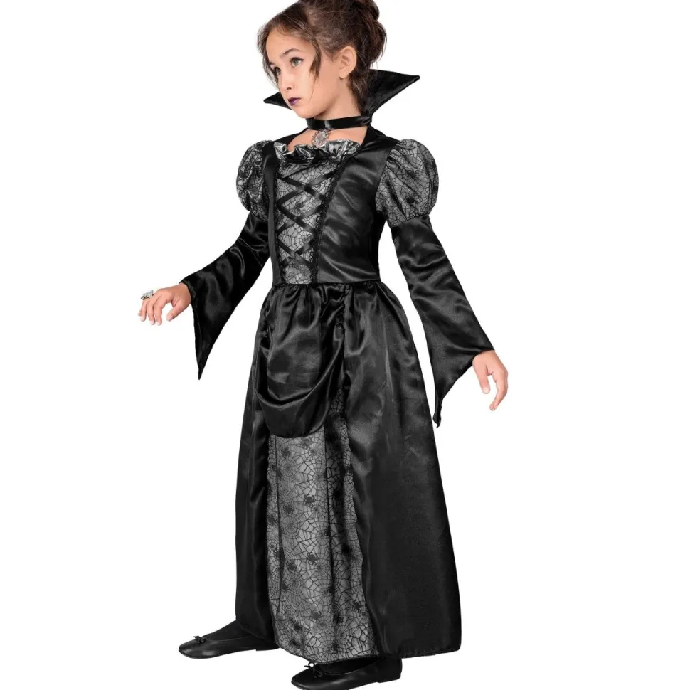 Halloween Jurk Zwart Meisje Vampier