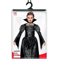 Halloween Jurk Zwart Meisje Vampier