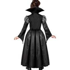 Halloween Jurk Zwart Meisje Vampier