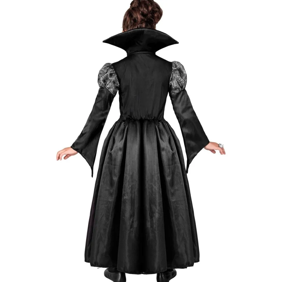 Halloween Jurk Zwart Meisje Vampier