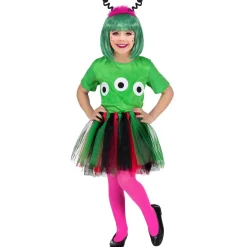 Halloween Kostuum Alien 3 delig