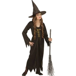 Halloween Kostuum Bruin Kind Heks