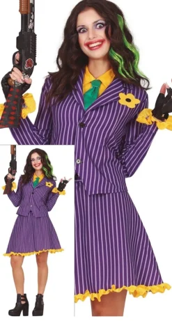 Halloween Kostuum Dames Miss Jokerina
