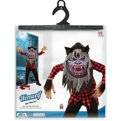 Halloween Kostuum Grijs Weerwolf