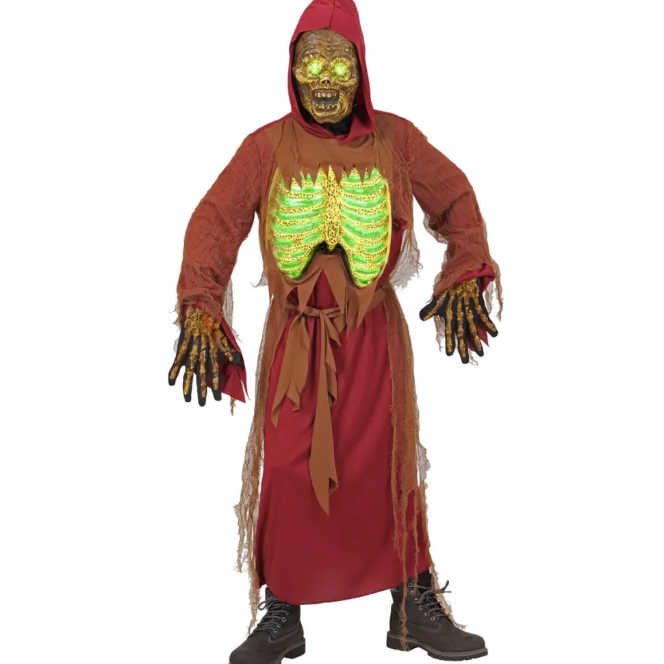 Halloween Kostuum Groen Kind Zombie Skelet