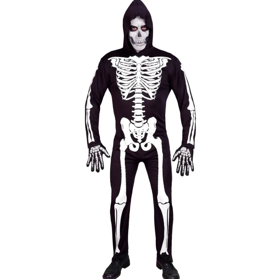 Halloween Kostuum Heren Skelet 2 delig