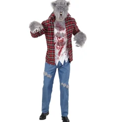 Halloween Kostuum Heren Weerwolf 5 delig