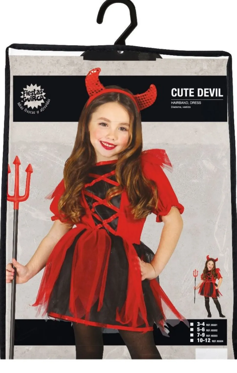 Halloween Kostuum Kind Duivel Meisje