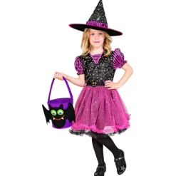 Halloween Kostuum Kind Heks 2 delig