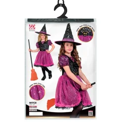 Halloween Kostuum Kind Heks 2 delig