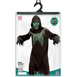 Halloween Kostuum Kind Magere Hein 4 delig