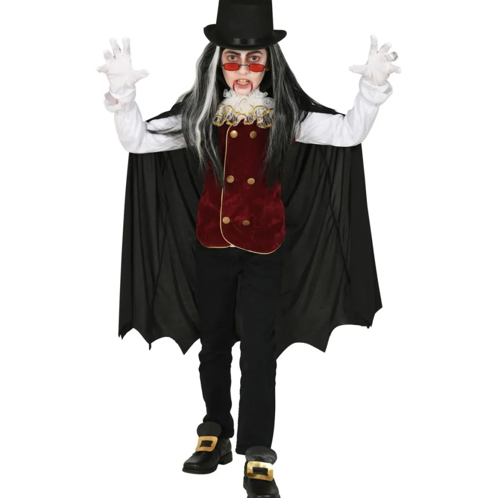 Halloween Kostuum Kind Vampier 4 delig
