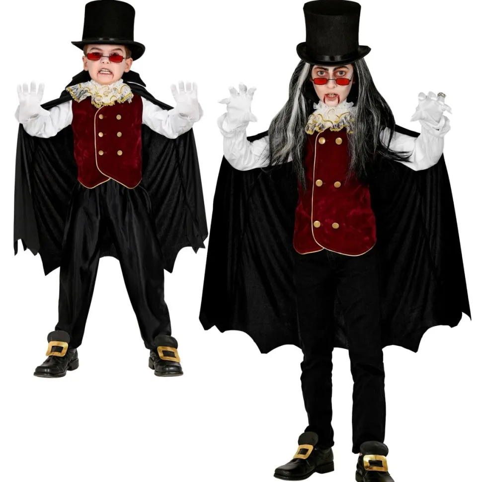 Halloween Kostuum Kind Vampier 4 delig