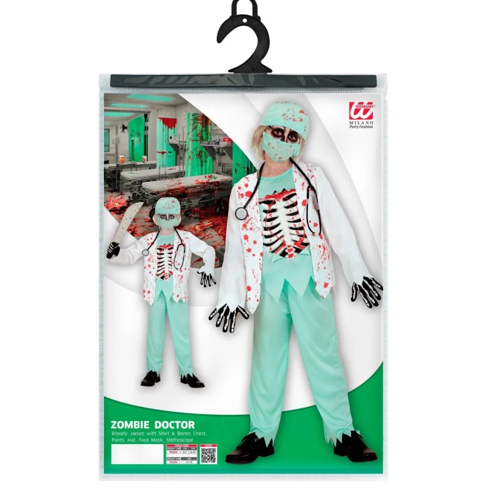 Halloween Kostuum Kind Zombie Dokter