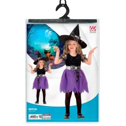 Halloween Kostuum Meisje Heks 2 delig
