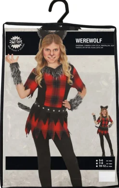 Halloween Kostuum Meisje Weerwolf