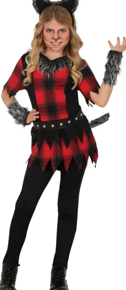 Halloween Kostuum Meisje Weerwolf