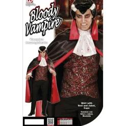Halloween Kostuum Rood Heren Vampier