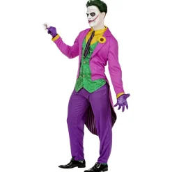Halloween Kostuum Roze Heren Joker