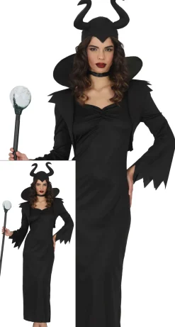 Halloween Kostuum Zwart Dames Fee