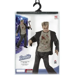 Halloween Kostuum Zwart Heren Zombie