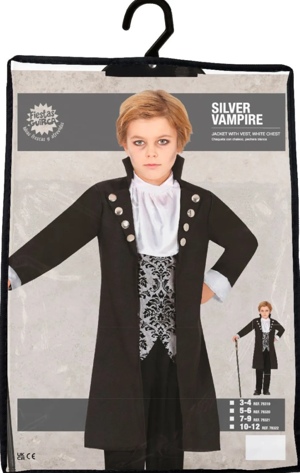 Halloween Kostuum Zwart Jongen Vampier