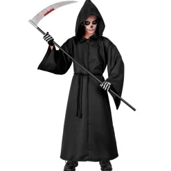 Halloween Kostuum Zwart Kind Magere Hein