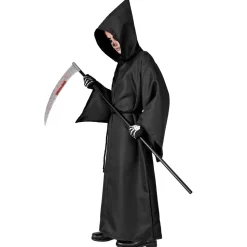 Halloween Kostuum Zwart Kind Magere Hein