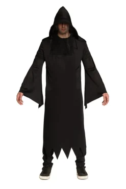 Halloween Kostuum Zwart Magere Hein